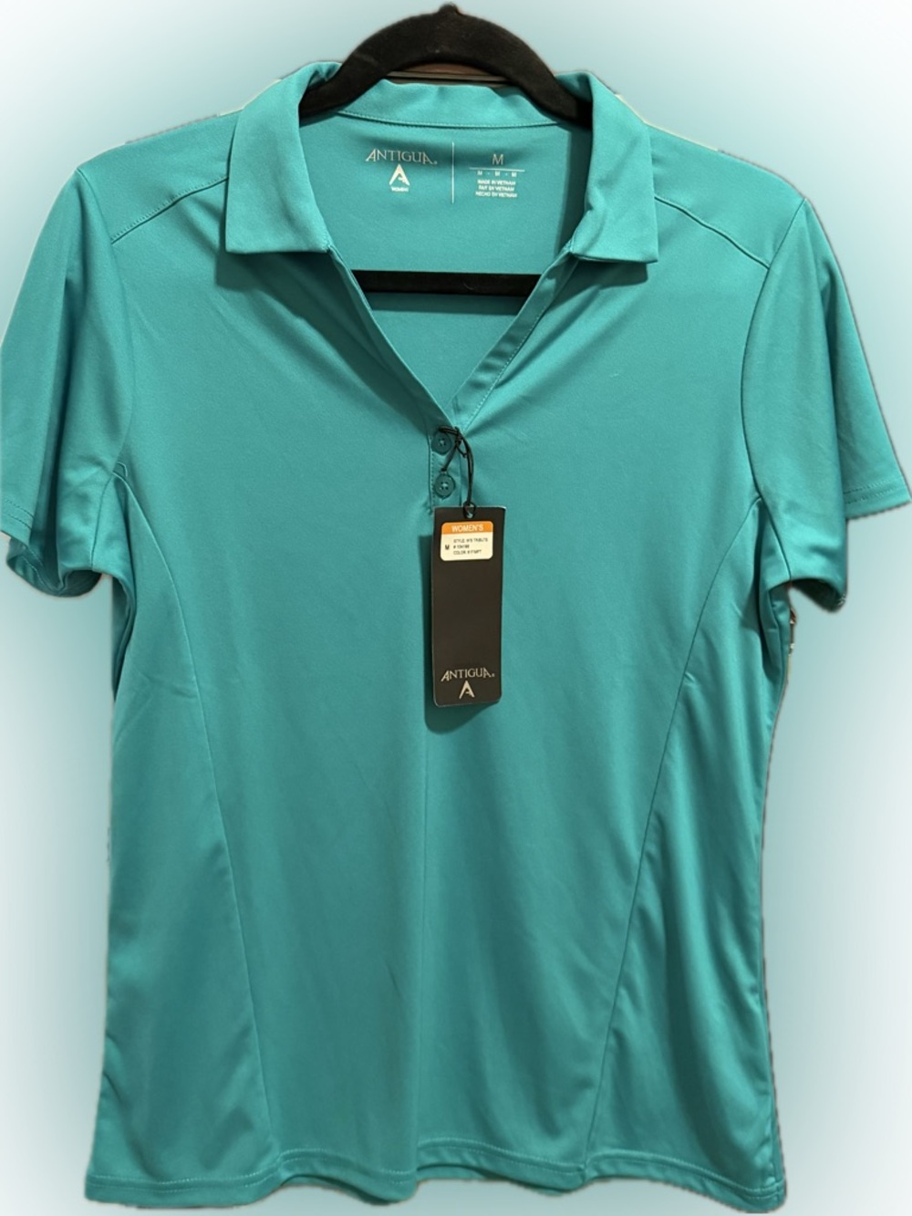 ✨ Antigua Women’s Tribute Performance Golf Polo NWT size Medium ✨